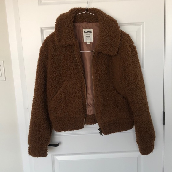 Tan teddy bear jacket - Picture 1 of 1